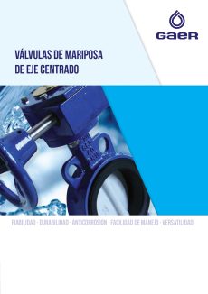 Válvulas de mariposa de eje centrado